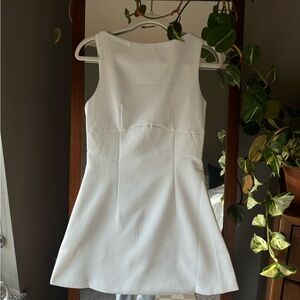 Peppermayo Lulita Mini Dress - white size 04